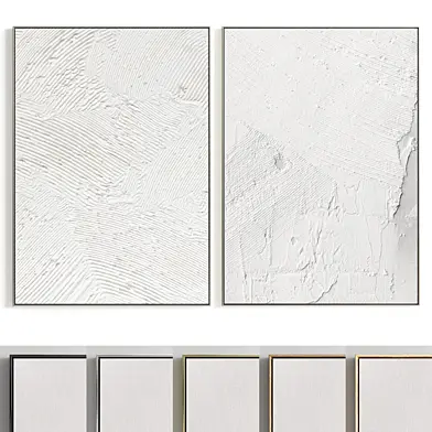 Plaster Two Photo Frame R-177