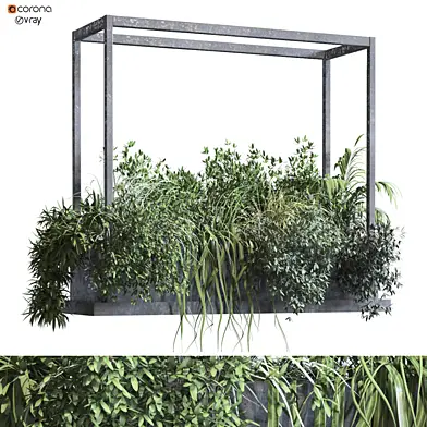 interior plant in box set 301