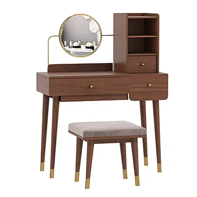Minimalist makeup dressing table
