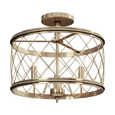 Люстра   TRELLIS CAGE SEMI-FLUSH CEILING LIGHT - MEDIUM SKU FM16077 AS       светильник