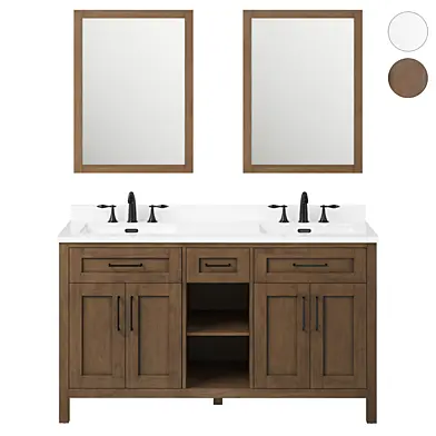 Туалетный столик OVE Tahoe 60 Open Shelf Vanity