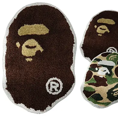 ковер Bape Ape Head