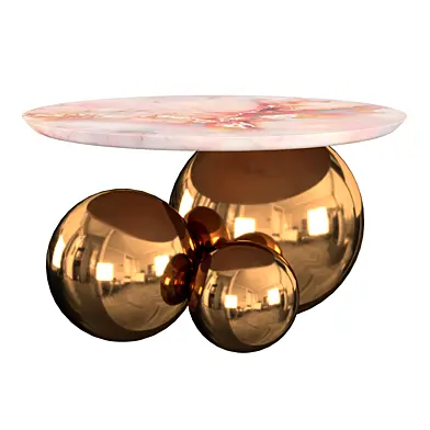 JINSHI PINK JADE COFFEE TABLE