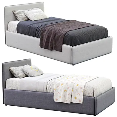Titti Single Bed By Bonaldo