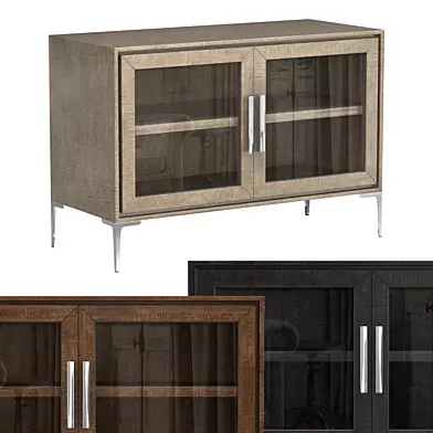 BENOIT GLASS 4-DOOR SIDEBOARD