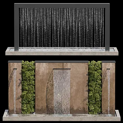 Waterfall fountains cascade 05
