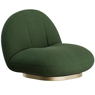 Pacha Mid-Century Lounge Chair by Gubi