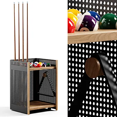 RS Barcelona - Mou floor cue rack