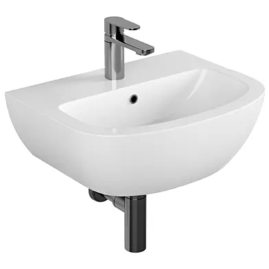 Grohe Bau Ceramic 450mm 1TH Wall Hung Basin - 39424000