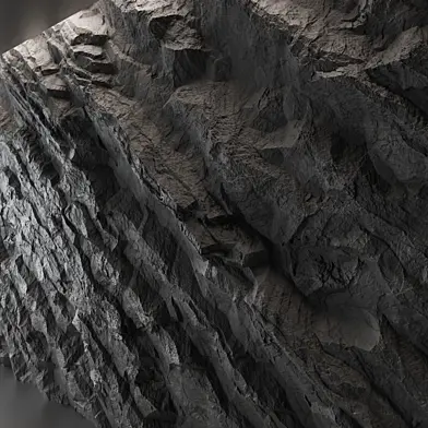 Rock cliff wall №61
