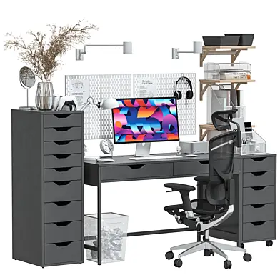 IKEA  - Офисное рабочее место - Office workplace 9