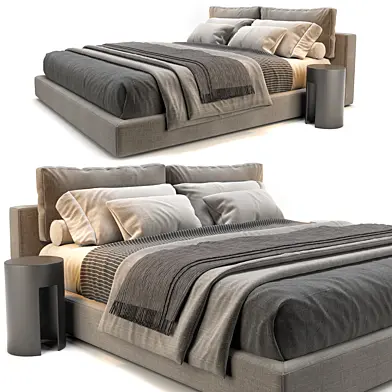 RH Cloud Platform Bed