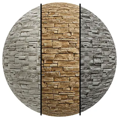 FB410 CERACLAD Fiber Cement, Jeweluck Brick | 3MAT | PBR | Seamless