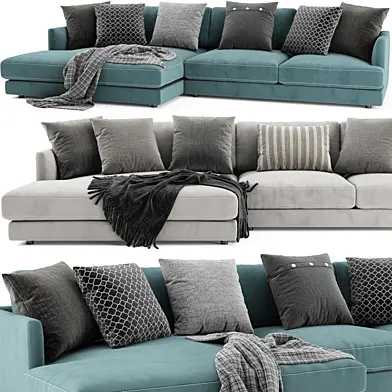 West Elm Haven Double Wide Chaise
