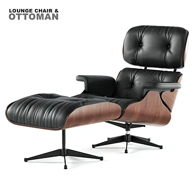 LOUNGE CHAIR & OTTOMAN