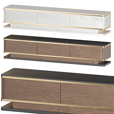 Tempered Glass Entertainment Unit