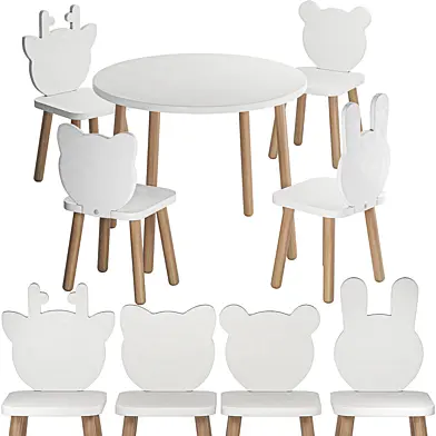 Rume Table and Chair for Children