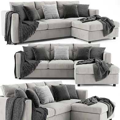 Ikea Finnala With Ottoman