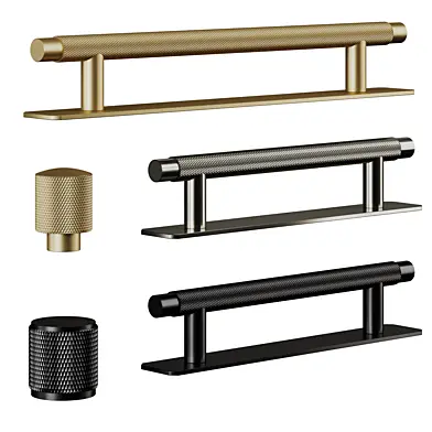 Plankhardware KEPLER Knurled T-Bar and BROOKS and FRANKLIN Knob