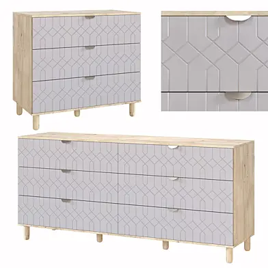 Комод Теджонс-4, Теджонс-3 Time Deco Santiago марки Диван.ру