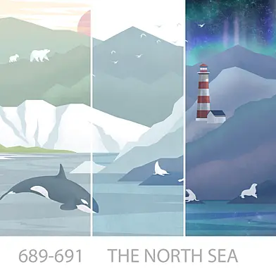 Wallpapers/The north sea/Дизайнерские обои/Панно/Фотообои/Фреска