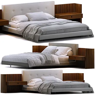 Brasilia bed by Minotti