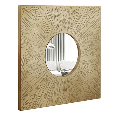 HULI SQUARE MIRROR by Brabbu
