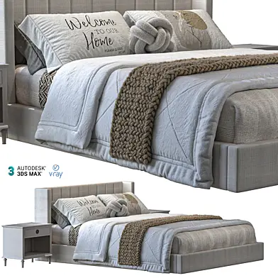 Bed Rh Modena Fabric 3