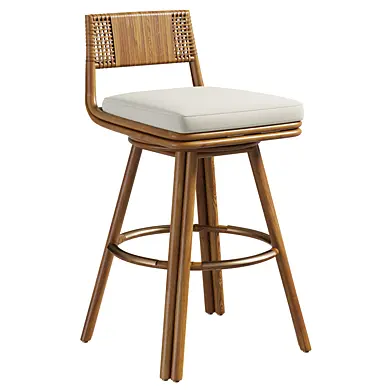 ALAMEDA SWIVEL COUNTER BARSTOOL by baker