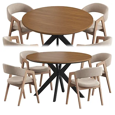 Montly MOT орех Rio Dining set