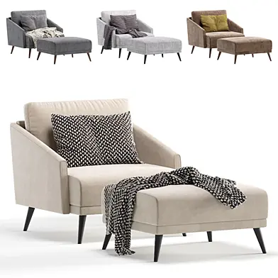 Armchair SEVILLE by Cazarina Interiors 4 Colors Version/Кресло СЕВИЛЬЯ
