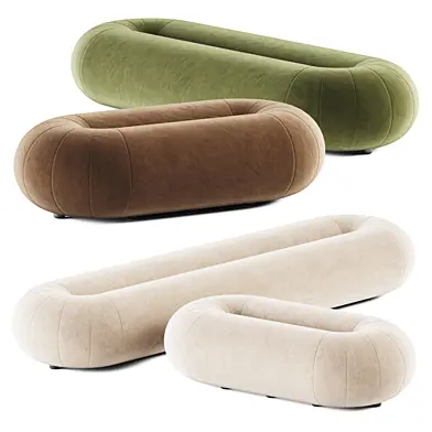 Loop Oval Pouf by Sancal / Пуф