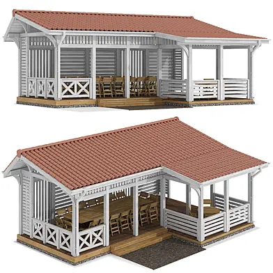 Беседка терраса веранда / Arbor gazebo canopy