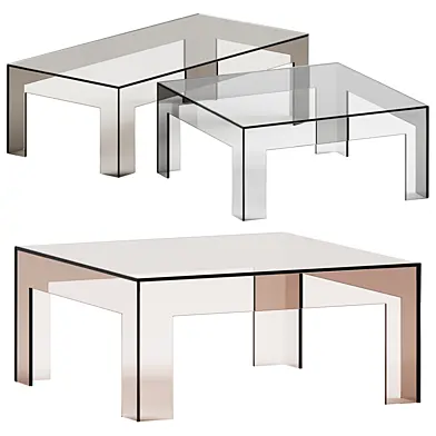 Atlantis Glas Italia Coffee Table / Стеклянный столик
