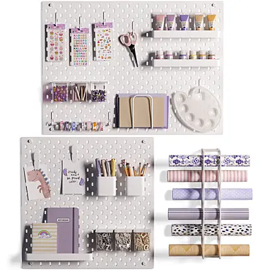Ikea SKADIS Pegboard for Teenagers and Kids