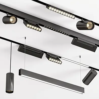 Modern Magnetic Track Lights