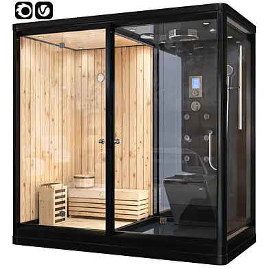 Boreal sauna cabin