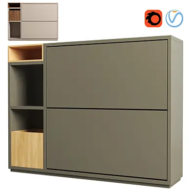 Heaton | Wide Double Shoe Storage | MADE