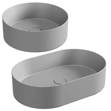 Track Oval 600 x 380 Bench Basin Nuvola