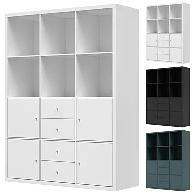 IKEA - KALLAX КАЛЛАКС Стеллаж, 6 вставок