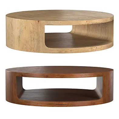 OSLO OPEN ROUND COFFEE TABLE