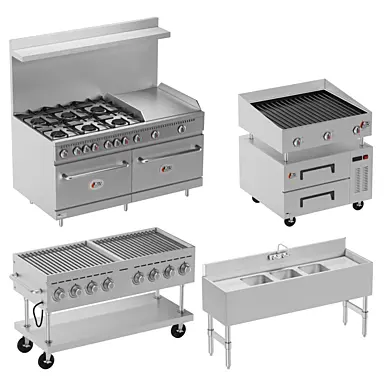 Restaurant Kitchen Equipment vol 01