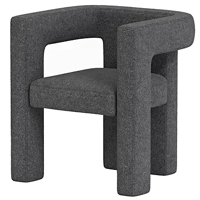 SLOANE BLACK VELVET CHAIR