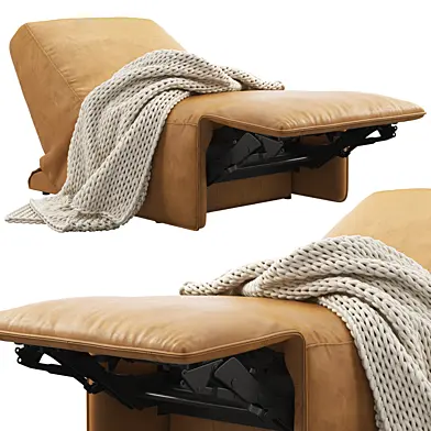 Joybird Clover Leather Chair (option 3)