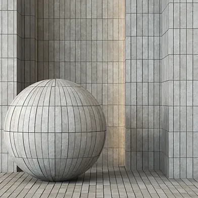 Decorative Brick Wall Texture 4K - Seamless