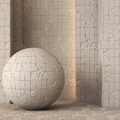 Decorative Stucco Wall Texture 4K - Seamless