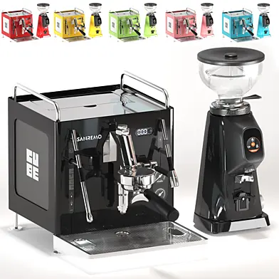Sanremo Cube Coffe Machine & All Ground Grinder