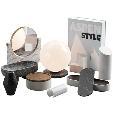 028 Decorative set 02 marble kit