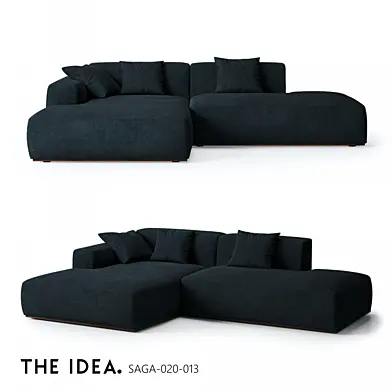 ОМ THE-IDEA угловой модульный диван SAGA 020-013