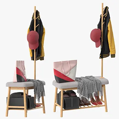 Bamworld Coat Rack